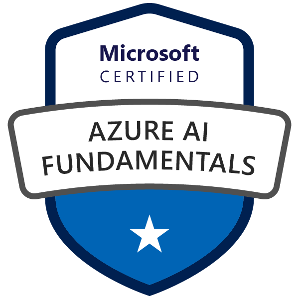 Microsoft - Microsoft Certified: Azure AI Fundamentals